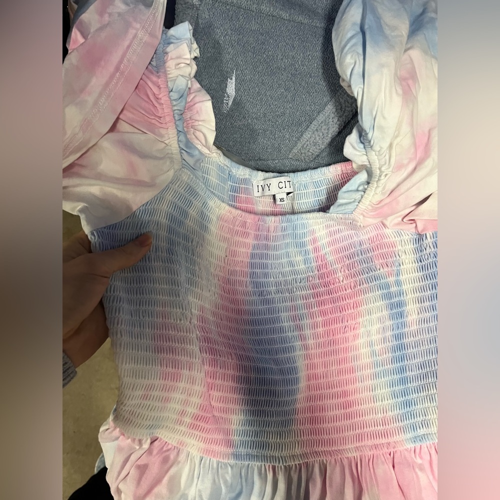 Ivy City Co Cotton Candy Dress - Like New 🩵💓 - Picture 7 of 9